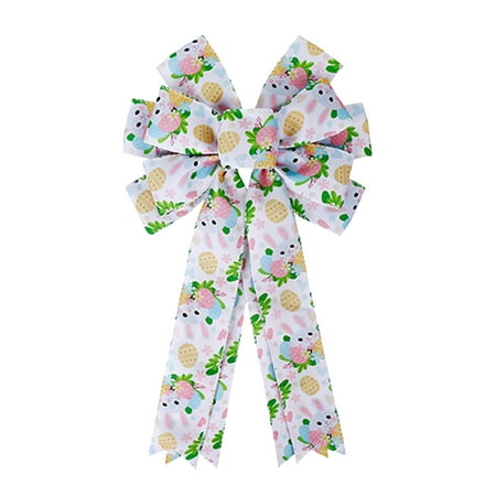 Nomeni Home Decor Easter Bow Wreath Easter Bunny Wreath Bow Easter Decoration Spring Burlaps Bow for Front Door Indoor Outdoor Wall Easter Decoration Supplies
Nomeni Home Decor Easter Bow Wreath Easter Bunny Wreath Bow Easter Decoration Spring Burlaps Bow for Front Door Indoor Outdoor Wall Easter Decoration Supplies
