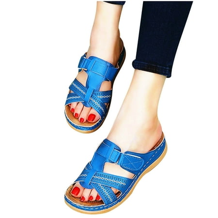 Orthopedic Sandals for Women Open Toe Walking Slippers with Arch Support Anti-Slip Breathable Sandal Vintage Platform Outdoor Flats Shoes
Orthopedic Sandals for Women Open Toe Walking Slippers with Arch Support Anti-Slip Breathable Sandal Vintage Platform Outdoor Flats Shoes