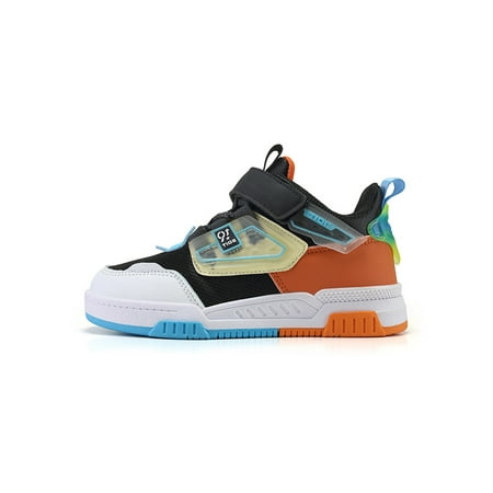 Fangasis Boys Sport Shoe Magic Tape Skate Shoes Breathable Sneakers Kids Flats Walking Lightweight Color Block Casual Sneaker Black Orange 4Y
Fangasis Boys Sport Shoe Magic Tape Skate Shoes Breathable Sneakers Kids Flats Walking Lightweight Color Block Casual Sneaker Black Orange 4Y