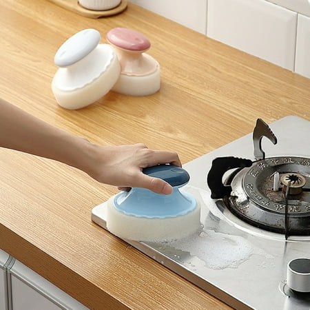 Vikudaty Household Kitchen Tile Brush With Handle Kitchen Brush Pot Cleaning Brush 2022 kitchen