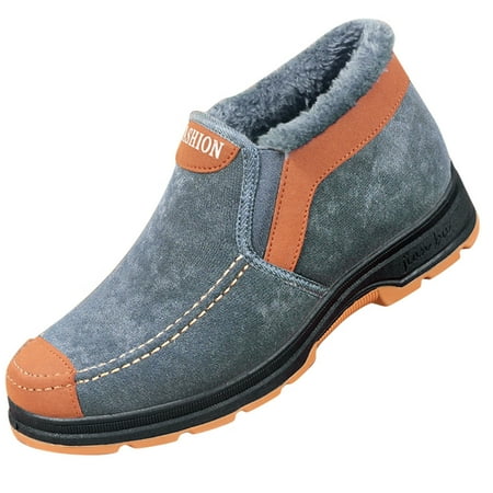 GNEIKDEING Winter Men Snow Boots Round Toe Thick Soled Non Slip On Colorblock High Top Plush Warm Outdoor Shoes Gift on Clearance
GNEIKDEING Winter Men Snow Boots Round Toe Thick Soled Non Slip On Colorblock High Top Plush Warm Outdoor Shoes Gift on Clearance