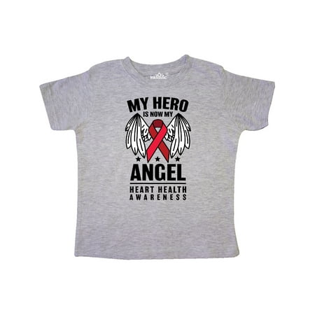 Inktastic Heart Health Awareness My Hero is Now My Angel Gift Toddler Boy or Toddler Girl T-Shirt
Inktastic Heart Health Awareness My Hero is Now My Angel Gift Toddler Boy or Toddler Girl T-Shirt