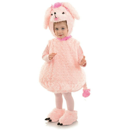 Toddler Pink Poodle Belly Babies Costume for Toddler