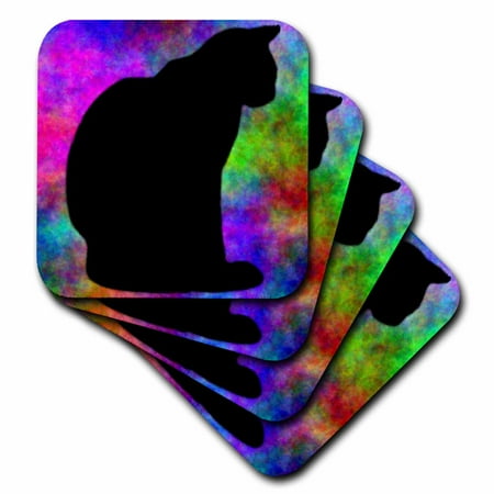3dRose Black Cat With Abstract Background by Angelandspot Soft Coasters set of 8
3dRose Black Cat With Abstract Background by Angelandspot Soft Coasters set of 8