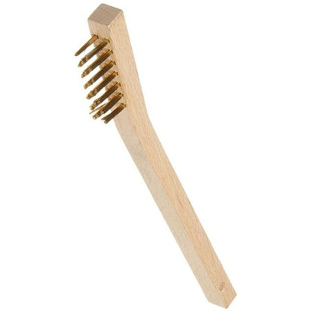3 x 7 Economy Small Hand Scratch Brush with Wood Handle
