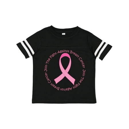 Inktastic Fight Against Breast Cancer Gift Toddler Toddler Girl T-Shirt
