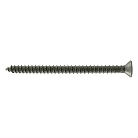 Deltana SCWS925U15A 2.5 in. Wood Screw No. 9- Antique Nickel - Steel