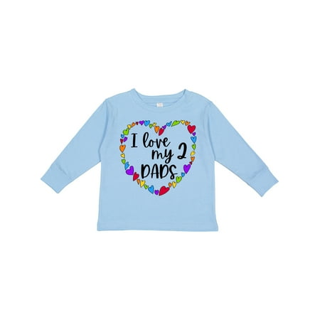 Inktastic I Love My Two Dads- Pride Rainbow Hearts Gift Toddler Boy or Toddler Girl Long Sleeve T-Shirt
Inktastic I Love My Two Dads- Pride Rainbow Hearts Gift Toddler Boy or Toddler Girl Long Sleeve T-Shirt