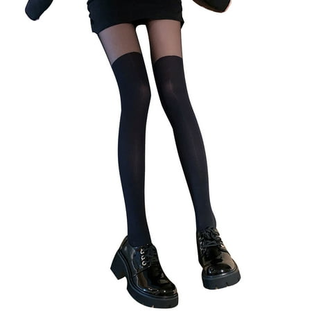 BESTYO Women Sexy Black Stylish Tinted Sheer False High Stocking Pantyhose Slim Tights
BESTYO Women Sexy Black Stylish Tinted Sheer False High Stocking Pantyhose Slim Tights