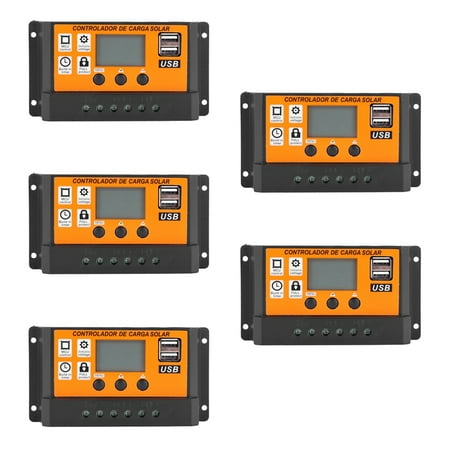 5X 100A MPPT Solar Panel Regulator Charge Controller Focus Tracking 12V/24V