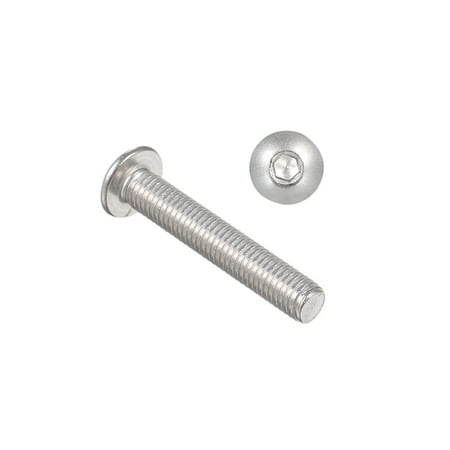 moobody A2 IS07380 304 Stainless Steel Hex Screw Socket Button Bolts Screws M5*30
moobody A2 IS07380 304 Stainless Steel Hex Screw Socket Button Bolts Screws M5*30