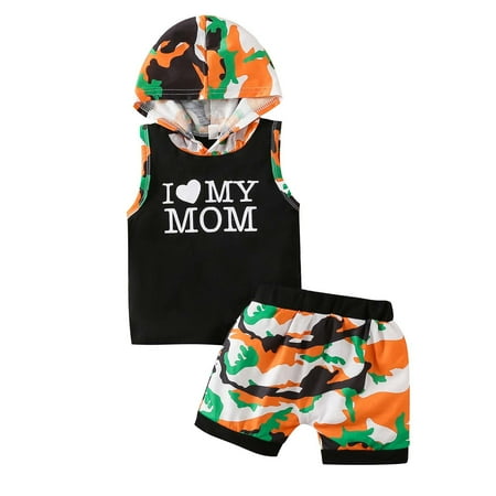 Toddler Outfits For Boys Mother s Day Sleeveless Clothing Children Kids s Letter Hoddie Tops Shorts Toddler Boy Clothes Black 2 Years-3 Years
Toddler Outfits For Boys Mother s Day Sleeveless Clothing Children Kids s Letter Hoddie Tops Shorts Toddler Boy Clothes Black 2 Years-3 Years