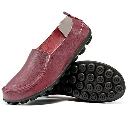 Almusen Womens Flats PU Leather Comfort Flat Shoes Women Loafers Casual Sneakers No-Slip Dress Shoe
Almusen Womens Flats PU Leather Comfort Flat Shoes Women Loafers Casual Sneakers No-Slip Dress Shoe