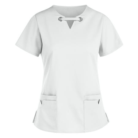FY24 Spring Savings Clearance 2023! BEFOKA Summer Tops for Womens Women Solid Color Print Casual Short Sleeve V-neck Carer Top White M
FY24 Spring Savings Clearance 2023! BEFOKA Summer Tops for Womens Women Solid Color Print Casual Short Sleeve V-neck Carer Top White M