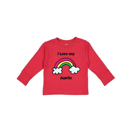 Inktastic I Love my Auntie Gift Toddler Boy or Toddler Girl Long Sleeve T-Shirt
Inktastic I Love my Auntie Gift Toddler Boy or Toddler Girl Long Sleeve T-Shirt