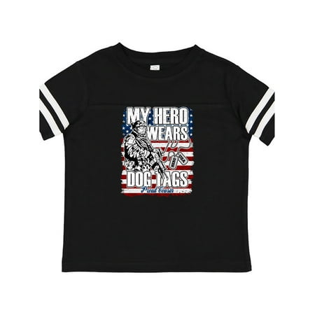 Inktastic My Cousin Wears Dog Tags Hero USA Flag Gift Toddler Boy or Toddler Girl T-Shirt
Inktastic My Cousin Wears Dog Tags Hero USA Flag Gift Toddler Boy or Toddler Girl T-Shirt