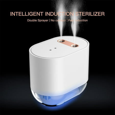 GiliGiliso Clearance Automatic Wine Sprayer Double Nozzle Design Infrared Automatic Induction USB Can Be Charged Nano Spray Portable Suitable For Family School Hotel (100ml)
GiliGiliso Clearance Automatic Wine Sprayer Double Nozzle Design Infrared Automatic Induction USB Can Be Charged Nano Spray Portable Suitable For Family School Hotel (100ml)