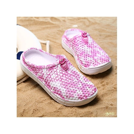 LUXUR Men s Slippers Breathable Garden Clogs Beach Holiday Sandals Hollow Out Shower Slippers
LUXUR Men s Slippers Breathable Garden Clogs Beach Holiday Sandals Hollow Out Shower Slippers