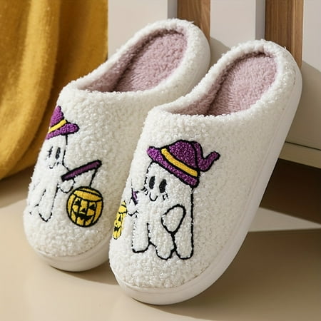 KCKTHDN Halloween Slippers For Women Ghost Slippers Womens Fall Shoes White House Slippers For Women Men Indoor And Outdoor Cute Fuzzy Slippers Warm Plush Bedroom Shoes Winter Gifts For Women
KCKTHDN Halloween Slippers For Women Ghost Slippers Womens Fall Shoes White House Slippers For Women Men Indoor And Outdoor Cute Fuzzy Slippers Warm Plush Bedroom Shoes Winter Gifts For Women