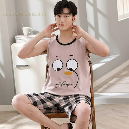 QWZNDZGR Summer Short Sleeved Sleepwear Casual Couple Pajama Sets For Women Men Cotton Cartoon Pajamas Pijama Pyjama Size 4XL Nightwear
QWZNDZGR Summer Short Sleeved Sleepwear Casual Couple Pajama Sets For Women Men Cotton Cartoon Pajamas Pijama Pyjama Size 4XL Nightwear