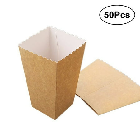 NUOLUX 50pcs Solid Paper Popcorn Box Wedding Candy Food Bag Favors Birthday Party Decoration Supplies Size 1
NUOLUX 50pcs Solid Paper Popcorn Box Wedding Candy Food Bag Favors Birthday Party Decoration Supplies Size 1