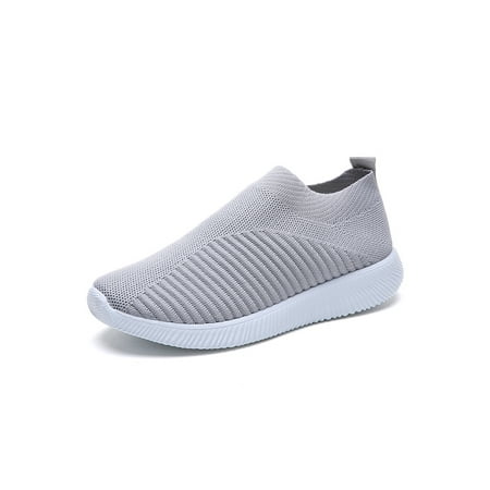 Wazshop Women s Sock Sneakers Breathable Athletic Shoes Slip On Running Shoe Soft Fitness Workout Flats Women Casual Sneaker Round Toe Comfort Gray 5.5
Wazshop Women s Sock Sneakers Breathable Athletic Shoes Slip On Running Shoe Soft Fitness Workout Flats Women Casual Sneaker Round Toe Comfort Gray 5.5