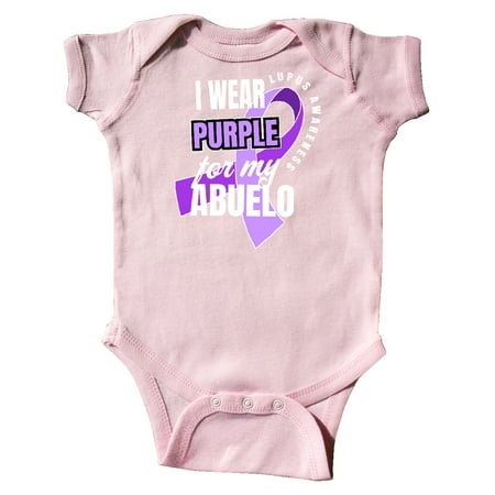 Inktastic I Wear Purple For My Abuelo Lupus Awareness Gift Baby Boy or Baby Girl Bodysuit
Inktastic I Wear Purple For My Abuelo Lupus Awareness Gift Baby Boy or Baby Girl Bodysuit