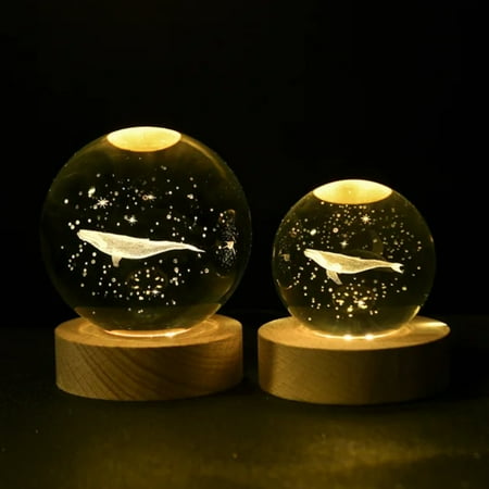 ZHNYEG Exquisite Mesmerizing and Unique 3D Crystal Ball Night Light with Stunning LED Lighting and Gorgeous Design. Perfect 60MM Gift for Astronomy Enthusiasts Featuring a Unique Solar
ZHNYEG Exquisite Mesmerizing and Unique 3D Crystal Ball Night Light with Stunning LED Lighting and Gorgeous Design. Perfect 60MM Gift for Astronomy Enthusiasts Featuring a Unique Solar
