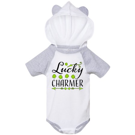 Inktastic Lucky Charmer- St. Patrick s Day four leaf clovers Gift Baby Boy or Baby Girl Bodysuit
Inktastic Lucky Charmer- St. Patrick s Day four leaf clovers Gift Baby Boy or Baby Girl Bodysuit