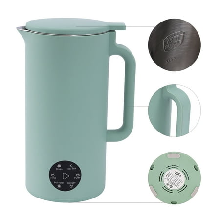 Soymilk Maker Juicer Soy Milk Machine Stainless Cooker Mixer 350mL Green