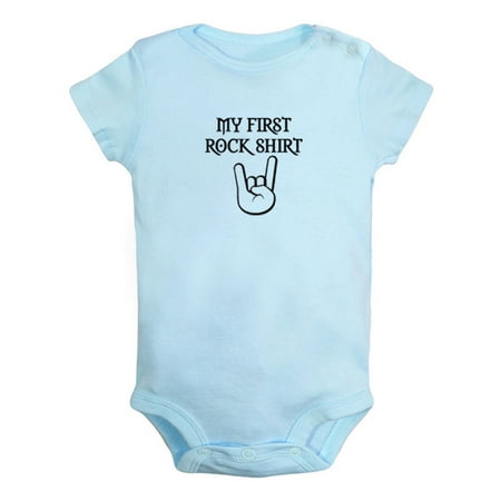 My First Rock Shirt Funny Rompers For Babies Newborn Baby Unisex Bodysuits Infant Jumpsuits Toddler 0-24 Months Kids One-Piece Oufits (Blue 0-6 Months)
My First Rock Shirt Funny Rompers For Babies Newborn Baby Unisex Bodysuits Infant Jumpsuits Toddler 0-24 Months Kids One-Piece Oufits (Blue 0-6 Months)