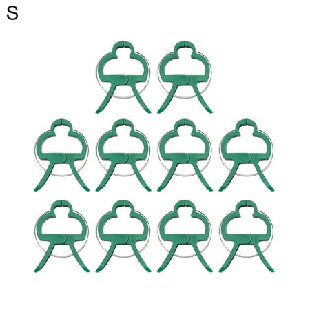 didaw 10Pcs Plastic Clips Reusable Portable Lightweight Grafting Vegetable Clamps Stand Plastic Plant Clips for Farm
didaw 10Pcs Plastic Clips Reusable Portable Lightweight Grafting Vegetable Clamps Stand Plastic Plant Clips for Farm
