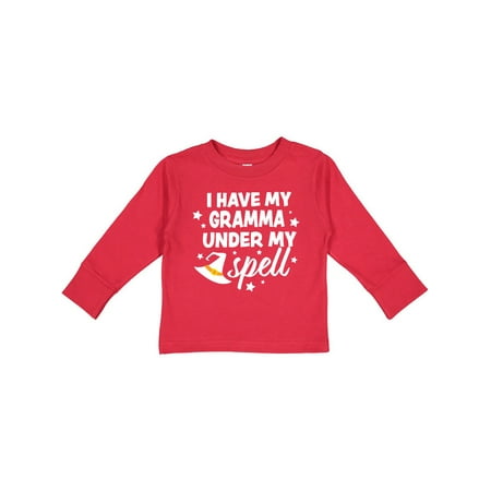 Inktastic I Have My Gramma Under My Spell with Cute Witch Hat Gift Toddler Boy or Toddler Girl Long Sleeve T-Shirt
Inktastic I Have My Gramma Under My Spell with Cute Witch Hat Gift Toddler Boy or Toddler Girl Long Sleeve T-Shirt