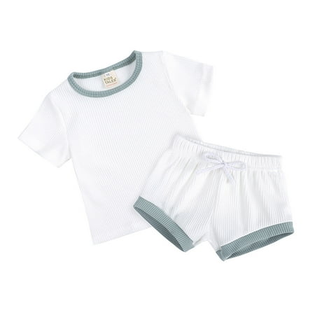 Toddler Boys Outfits 2 PCS Short Sleeve T Shirt Shorts Baby Spring Summer Cute Trendy Streetwear Home Wear Kids Clothes Suits
Toddler Boys Outfits 2 PCS Short Sleeve T Shirt Shorts Baby Spring Summer Cute Trendy Streetwear Home Wear Kids Clothes Suits