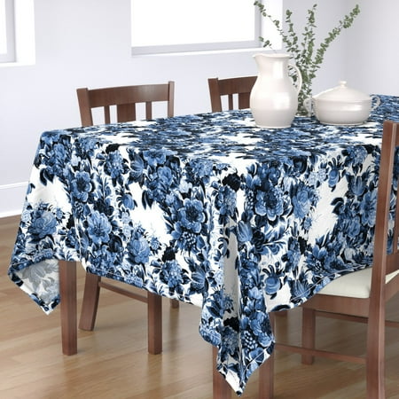 Cotton Sateen Tablecloth 70 Square - Mid Century Modern Floral Cocktail Angel Blue White Midcentury Toile Flowers Vintage Style Retro Print Custom Table Linens by Spoonflower
Cotton Sateen Tablecloth 70 Square - Mid Century Modern Floral Cocktail Angel Blue White Midcentury Toile Flowers Vintage Style Retro Print Custom Table Linens by Spoonflower