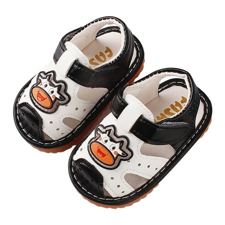 Binmer Toddler Baby Girls Boys Cartoons Calf With Voice Cute Soft Crib Summer Sandals
Binmer Toddler Baby Girls Boys Cartoons Calf With Voice Cute Soft Crib Summer Sandals
