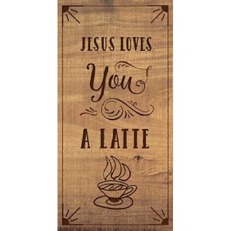 Jesus Loves You A Rolled Canvas Art - Amanda Murray (24 x 48)