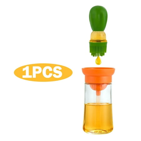 1pcsOlive Oil Dispenser with Brush 2 in 1 Glass Oil Bottle and Silicone Brush Dropper Measuring Oil Dispenser for Kitchen Baking BBQ Pastry Frying Pan Air Fryer Cooking and Grill(orange)
1pcsOlive Oil Dispenser with Brush 2 in 1 Glass Oil Bottle and Silicone Brush Dropper Measuring Oil Dispenser for Kitchen Baking BBQ Pastry Frying Pan Air Fryer Cooking and Grill(orange)