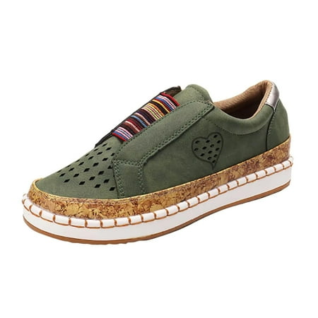 Aueoeo Running Shoes for Women Slip On Shoes Slip-On Comfort Fashion Comfortable For Walking Sneakers Clearance
Aueoeo Running Shoes for Women Slip On Shoes Slip-On Comfort Fashion Comfortable For Walking Sneakers Clearance