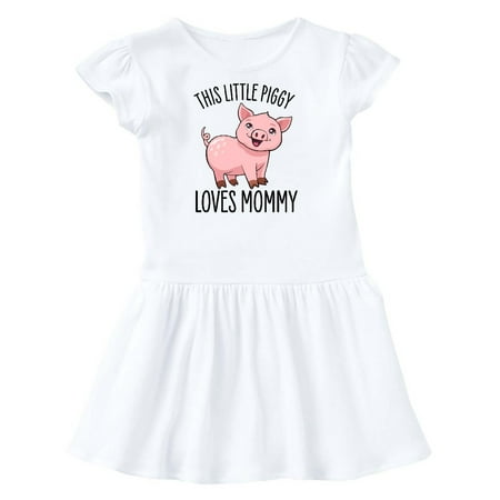 Inktastic This Little Piggy Loves Mommy- cute Gift Toddler Girl Dress
Inktastic This Little Piggy Loves Mommy- cute Gift Toddler Girl Dress