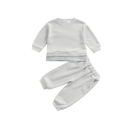 Toddler Baby Boy Girl Outfits Kids Knit Long Sleeve Round Neck T-Shirt Tops+Pocket Pants Leggings
Toddler Baby Boy Girl Outfits Kids Knit Long Sleeve Round Neck T-Shirt Tops+Pocket Pants Leggings