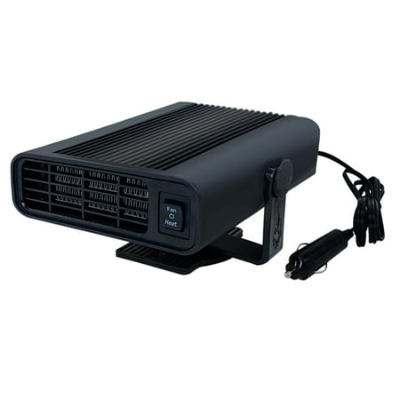 Portable Car Heater Windshield Defroster Air Heating Fan 360 Degree Rotated Cooling Fan 150W Car Defogger for Vehucle Winter - 24V Black
Portable Car Heater Windshield Defroster Air Heating Fan 360 Degree Rotated Cooling Fan 150W Car Defogger for Vehucle Winter - 24V Black