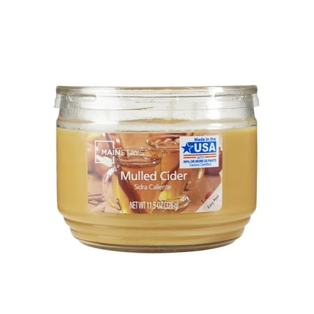 Mainstays Mulled Cider 3-Wick 11.5 oz. Scented Candle