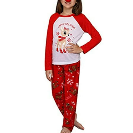 Christmas Family Holiday Pajamas Matching Deer Christmas Tops Pants Sleepwear Girl Child 6-7T
Christmas Family Holiday Pajamas Matching Deer Christmas Tops Pants Sleepwear Girl Child 6-7T