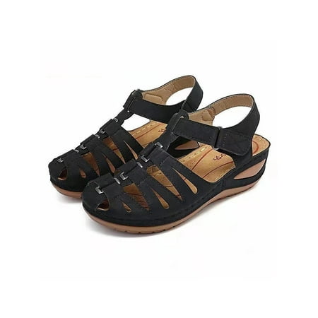 Kesitin Ladies Comfy Ankle Strap Platform Sandal Women Vacation Anti Slip Wedge Sandals Casual Low Top Shoes
Kesitin Ladies Comfy Ankle Strap Platform Sandal Women Vacation Anti Slip Wedge Sandals Casual Low Top Shoes