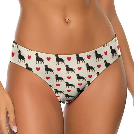 

Dog Rottweiler Pattern Women s Thongs Sexy T Back G-Strings Panties Underwear Panty