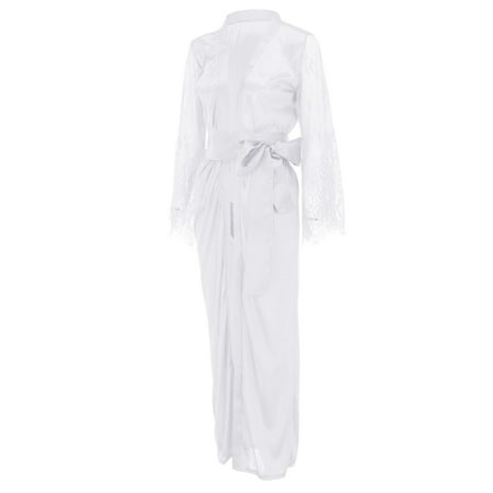 Cptfadh Underwear For Women Pajamas Womens Clothes Women Satin Long Nightdress Silk Lace Lingerie Nightgown Sleepwear Robe
Cptfadh Underwear For Women Pajamas Womens Clothes Women Satin Long Nightdress Silk Lace Lingerie Nightgown Sleepwear Robe