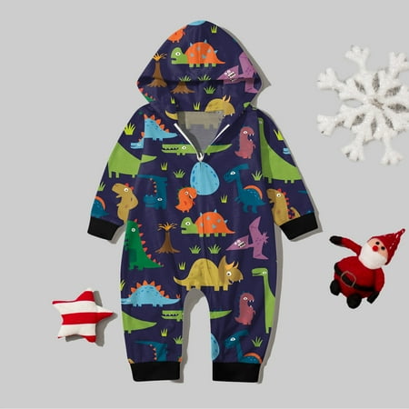 Christmas Pajamas For Family Baby Dinosaur Prints Hooded Zipper Jumpsuit Outfit Matching Christmas Pjs For Family
Christmas Pajamas For Family Baby Dinosaur Prints Hooded Zipper Jumpsuit Outfit Matching Christmas Pjs For Family