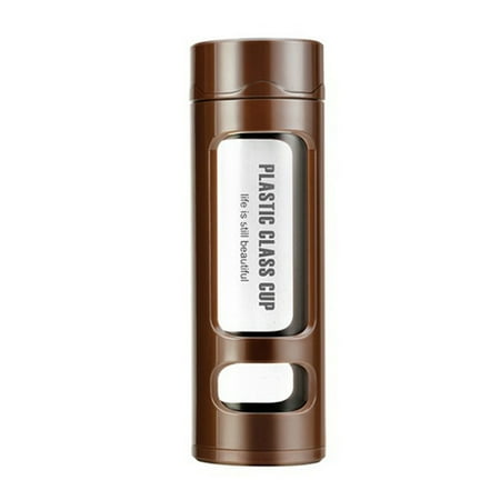 Meizhencang 400ml Portable Camping Double Layer Clear Glass Water Bottle with Tea Infuser
Meizhencang 400ml Portable Camping Double Layer Clear Glass Water Bottle with Tea Infuser