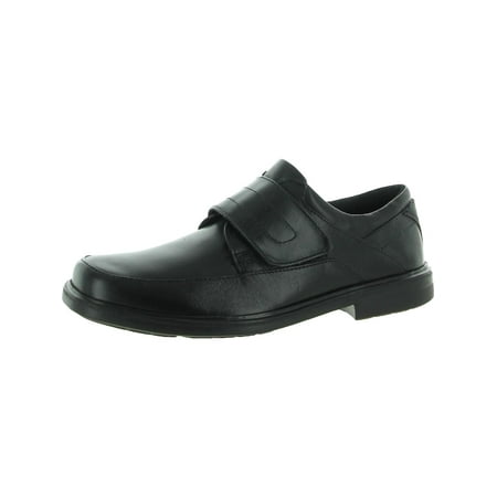Hush Puppies Mens Peri Hopper Leather Square Toe Loafers